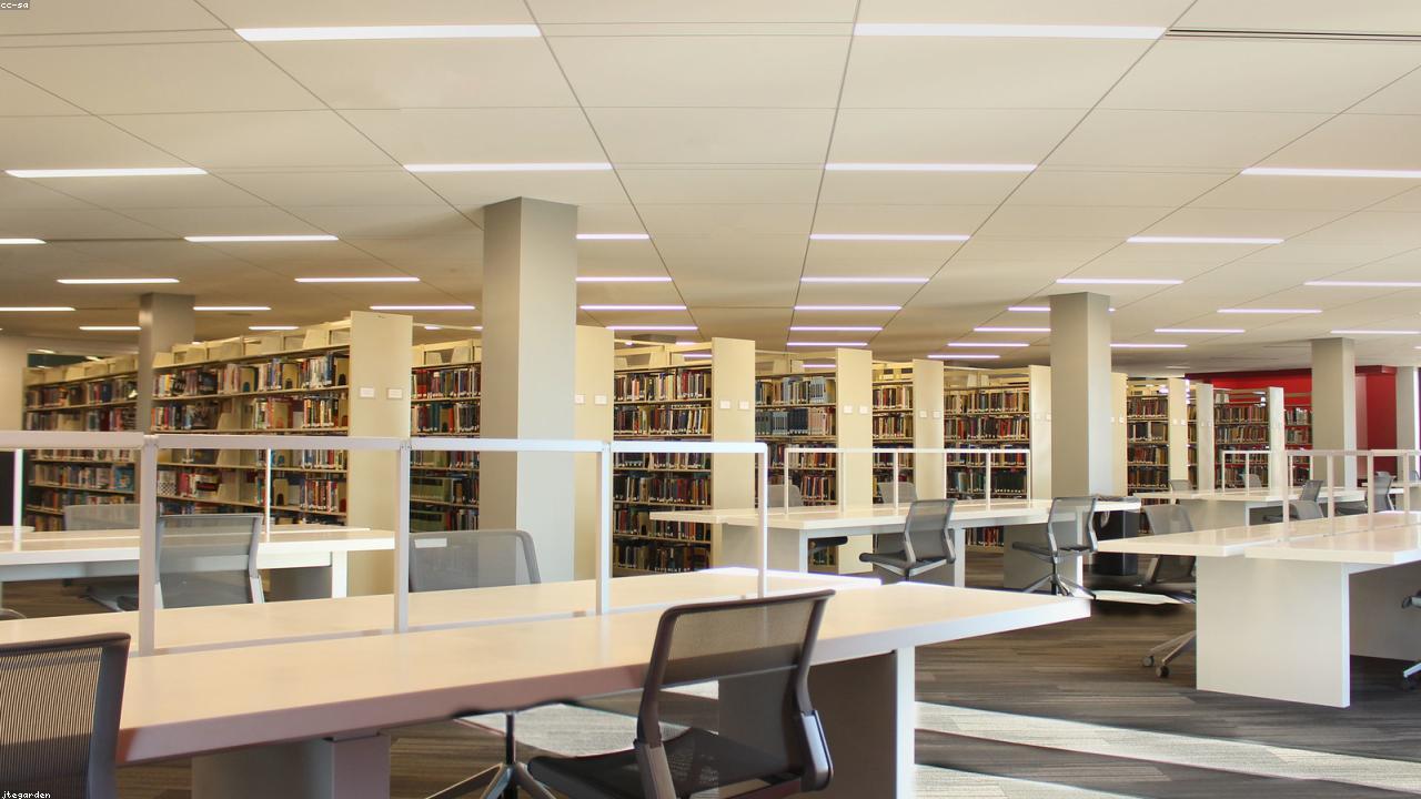 Dedicated desk in shared workspace